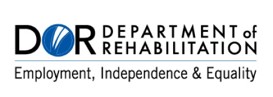 This is the logo for the State of California Department of Rehabilitation (DOR). 