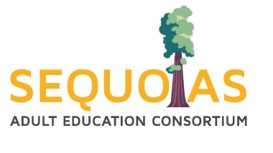 This is the logo for the Sequoias Adult Education Consortium. 