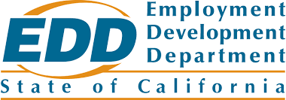 This is the logo for the California Employment Development Department.